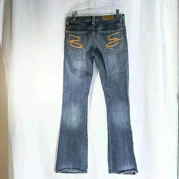 Seven Jeans Size 27 Classic Flare low rise - Picture 7 of 16